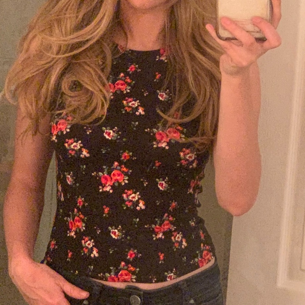 Sexy flower shirt